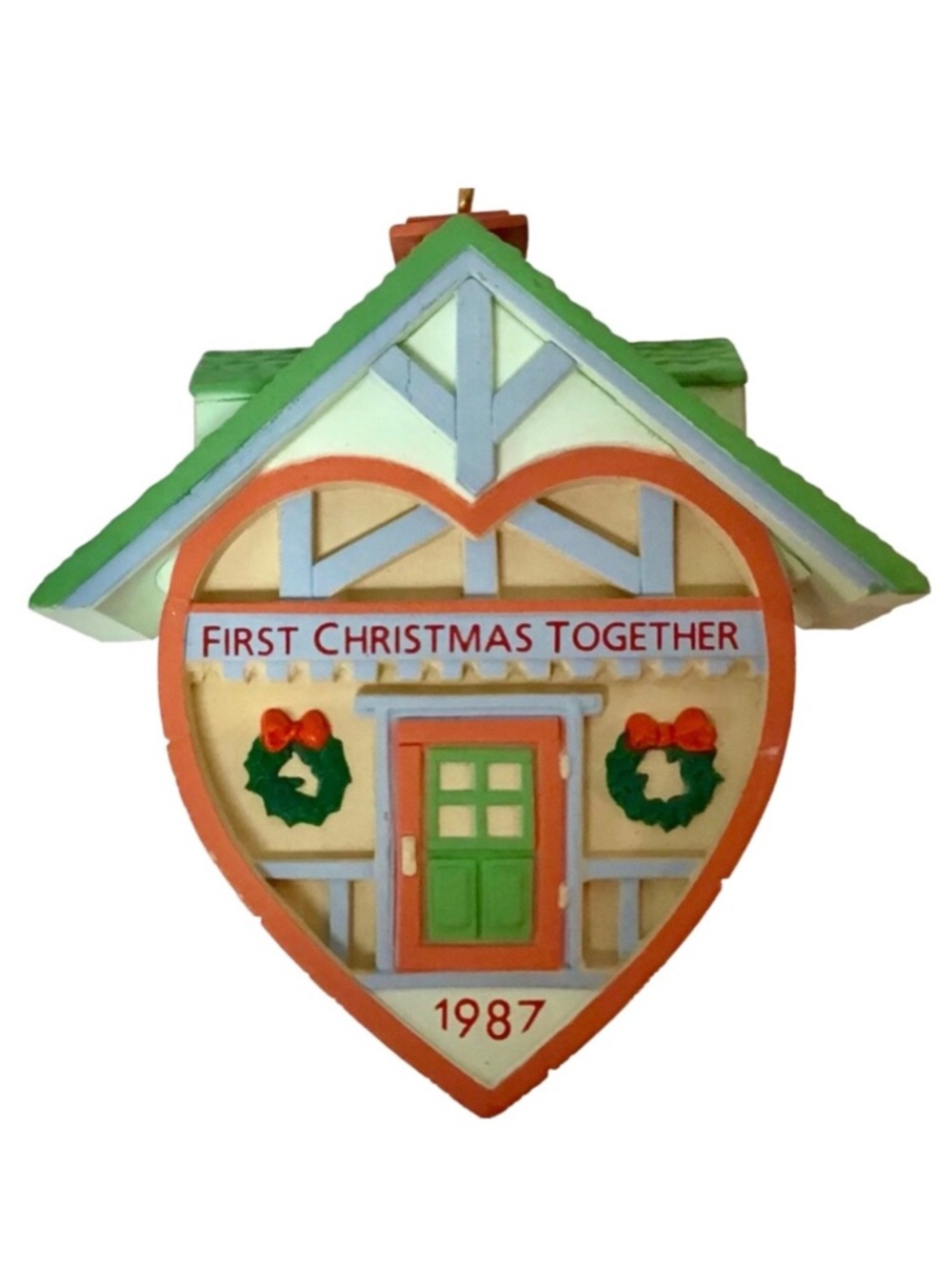 Hallmark 1987 “First Christmas Together” Christmas Ornament